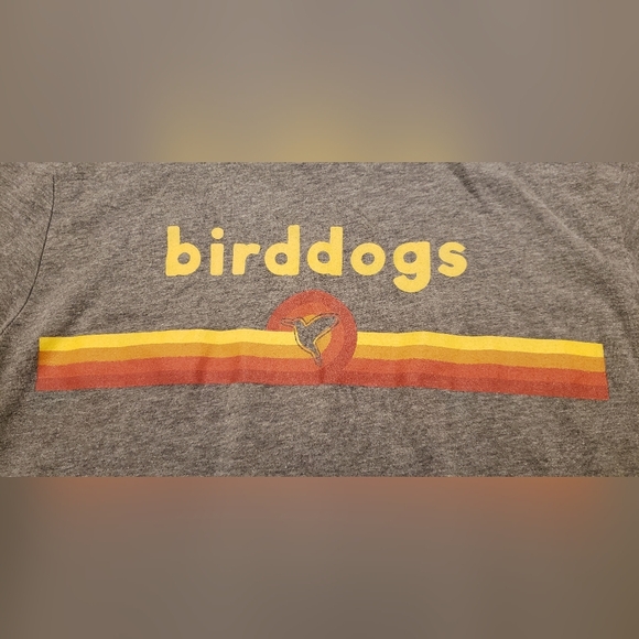 Birddogs Mens Gray Graphic T-Shirt Size Small - Picture 2 of 9
